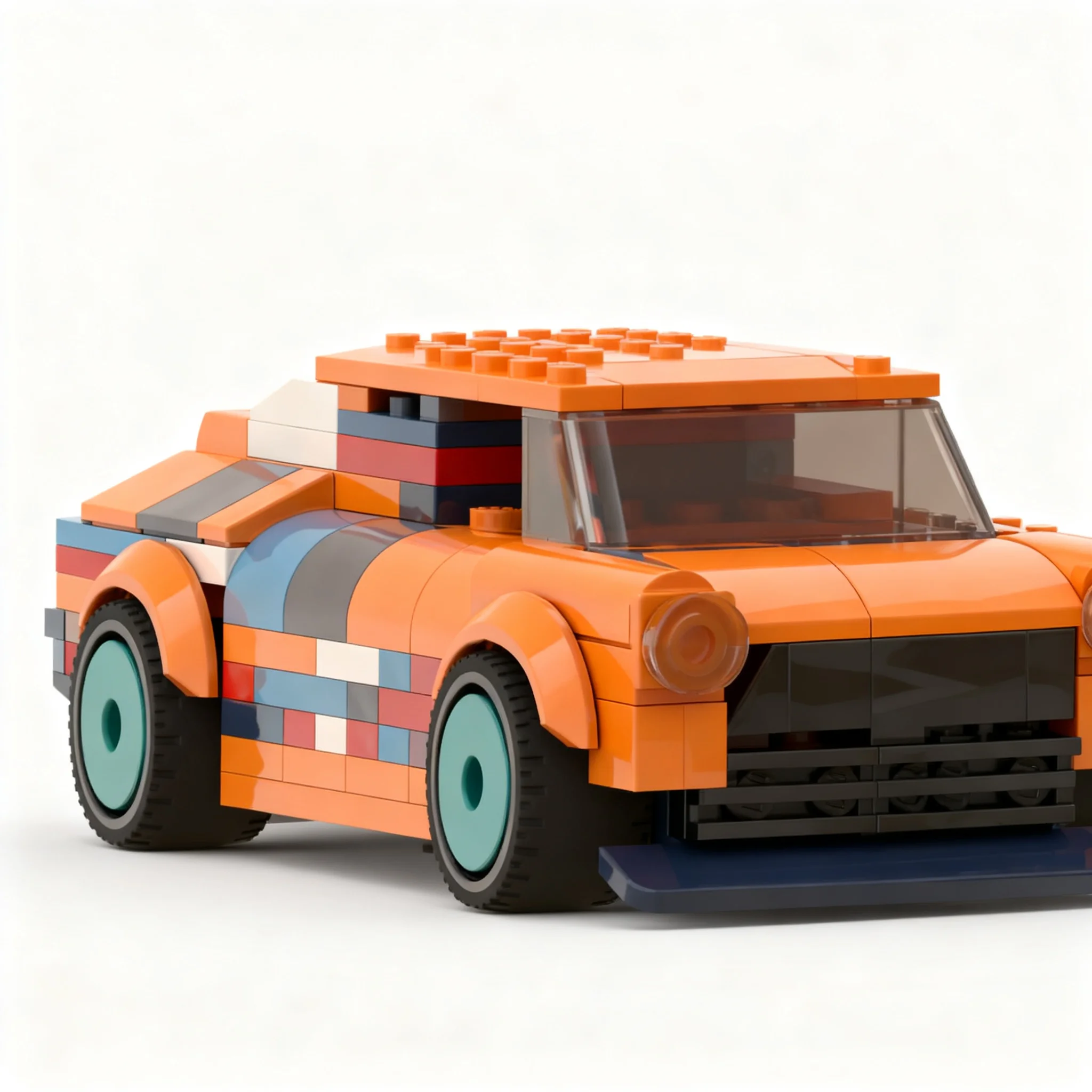 217 деталей MOC Austin MINI Van, вдохновленный Hotwheels, модель «Городские чемпионы», строительные блоки, конструктор, идея для творчества, искусство. (art.: 3920dd03f257e) - 3920dd03f257e