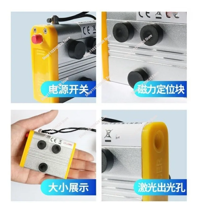 Коплоский лазерный детектор JS-302 Калибровочная линейка трекер высоты