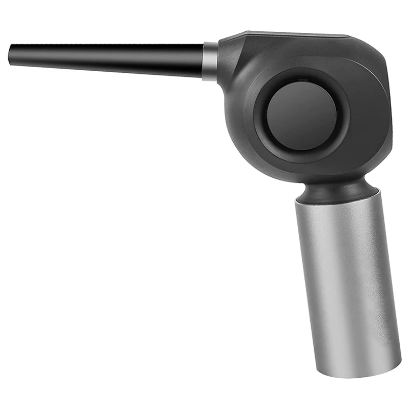 

Cordless Electric Compressed Air Duster-Blower & Vacuum 2-In-1, Replaces Canned Air Spray Cleaner For Computer Keyboard