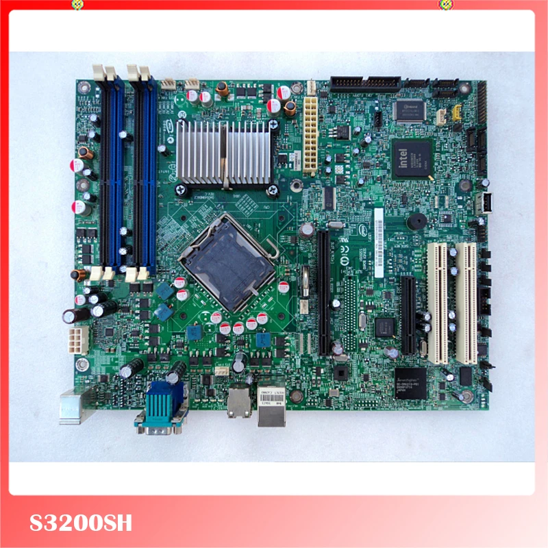 Original Server Motherboard For Intel S3200SH DDR2 LGA775 Good Quality