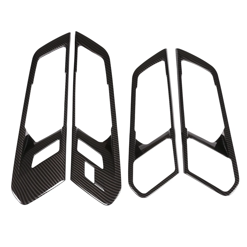 

Car ABS Carbon Fiber Interior Door Handle Trim Accessories For -BMW X5 G05 2019