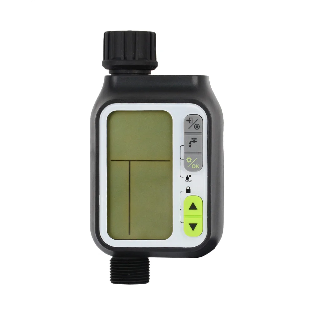 Rain Sensor Water Timer LCD Screen Automatic Waterproof Sprinkler Controller For Garden Lawn Watering System Irrigation Timer