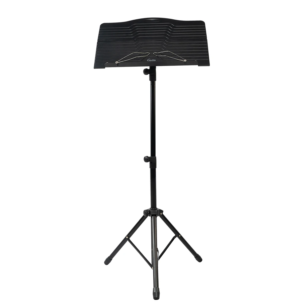 

GUITTO GSS-04 Music Sheet Stand with Carrying Bag Sturdy Aluminum Alloy Folding Tripod Music Stands Holder Height Adjustable