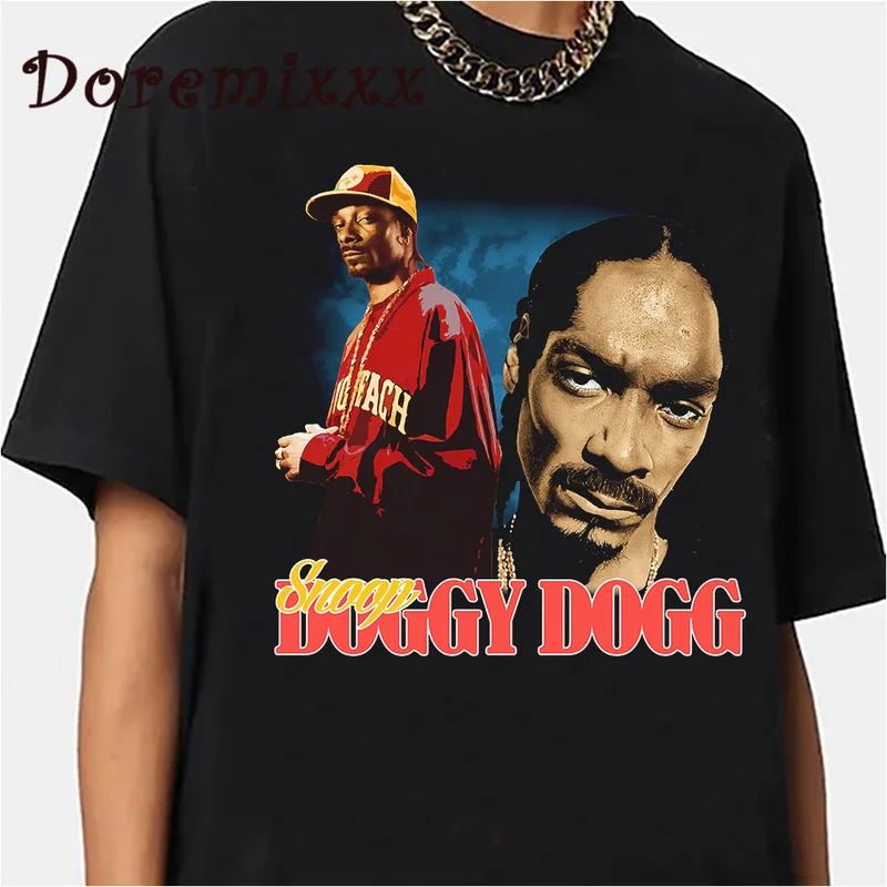 

Snoop Dogg T-shirt Men T-shirt Rap Pop Fashion Unisex Tumblr T Shirt Fashion Hip Hop O-Neck Cotton Summer Oversized T Shirt Male