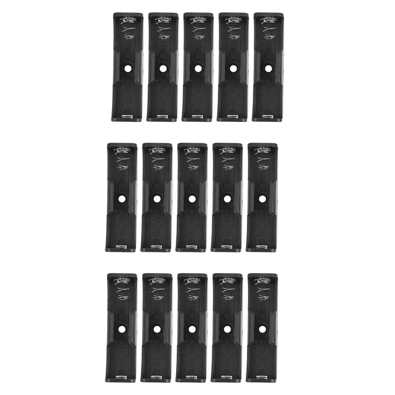 

AA/1.5V/PP3 Battery Holder/Connector Enclosed Or Open With Switch, Battery Holder AA X 1 Holder PCB Amount:15