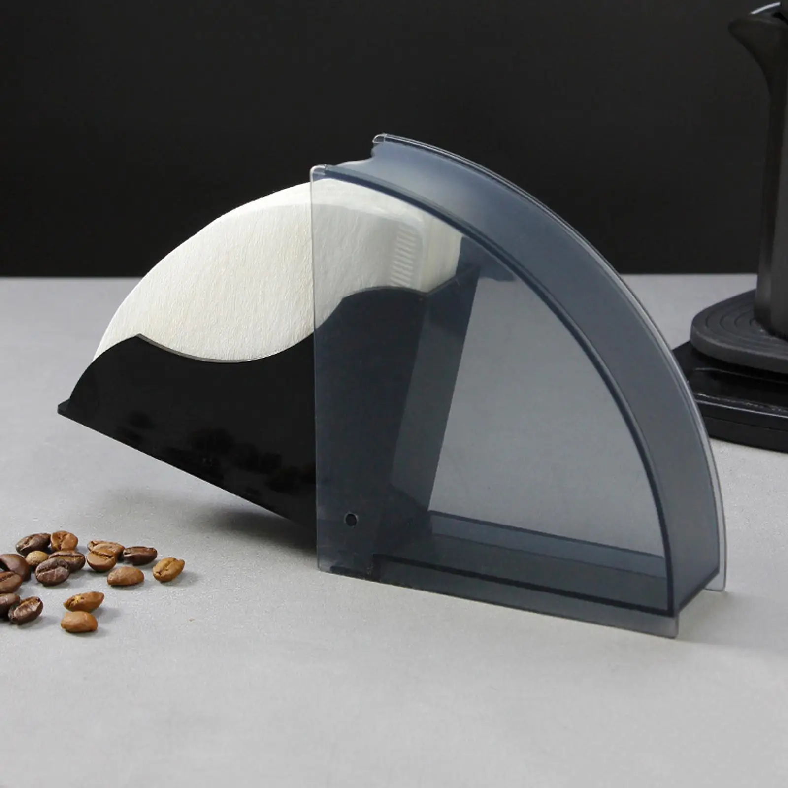 

Многофункциональный чехол с фильтром для кофе и крышкой, акриловый прочный органайзер, держатель для салфеток для путешествий, бизнеса, пое...