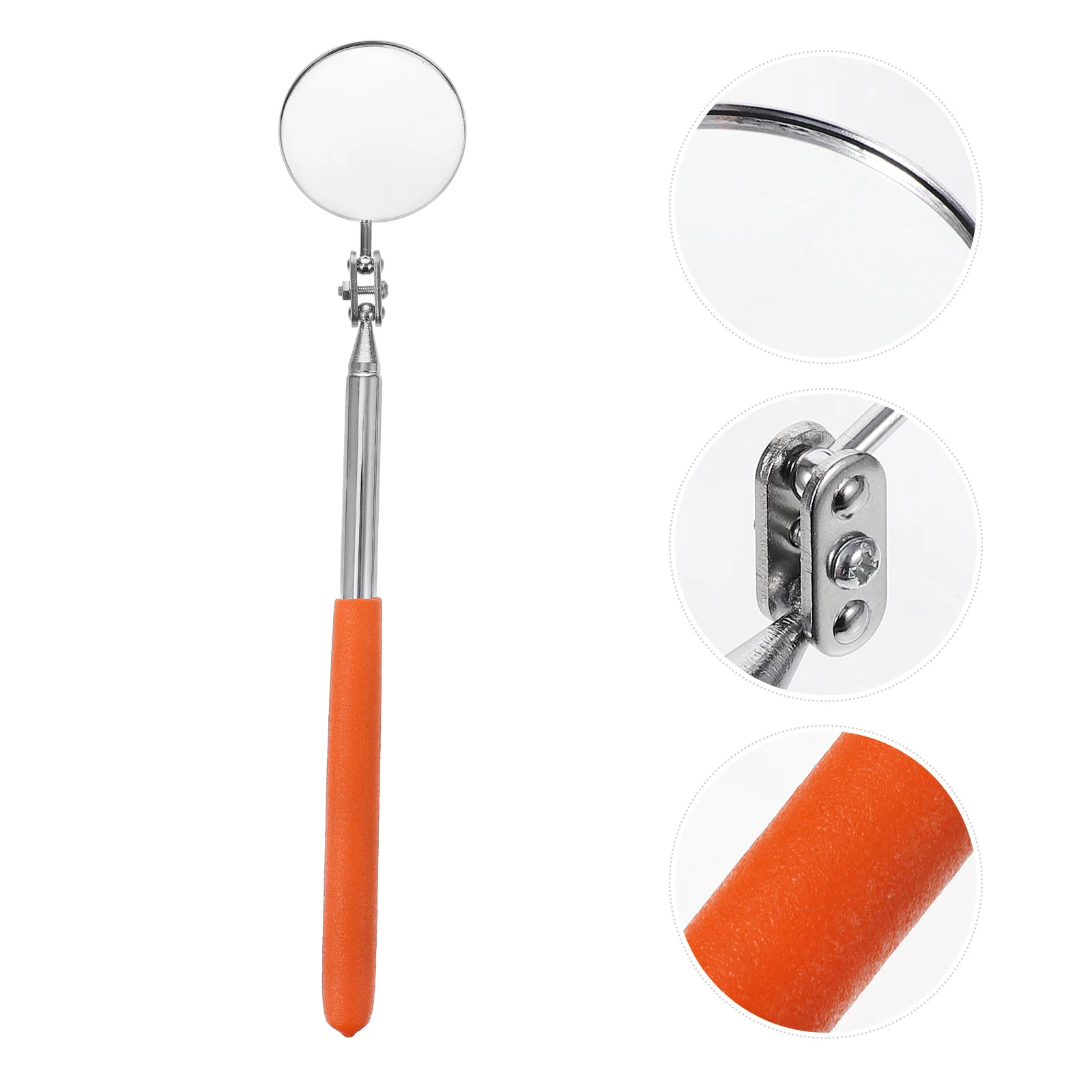 

1 шт., прочное круглое телескопическое зеркало для автомобиля