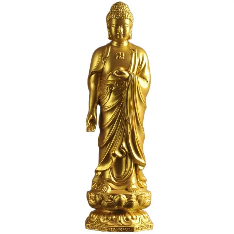 Буддийские статуэтки Будды ремесла украшения для декора комнаты украшение дома