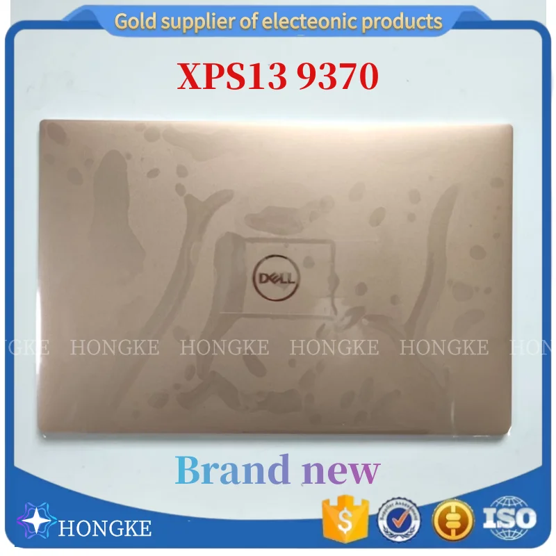 

Новый оригинальный 0MXYYR для ноутбука Dell XPS13 9370 XPS 13 9370, задняя крышка ЖК-экрана, Корпус в сборе из розового золота