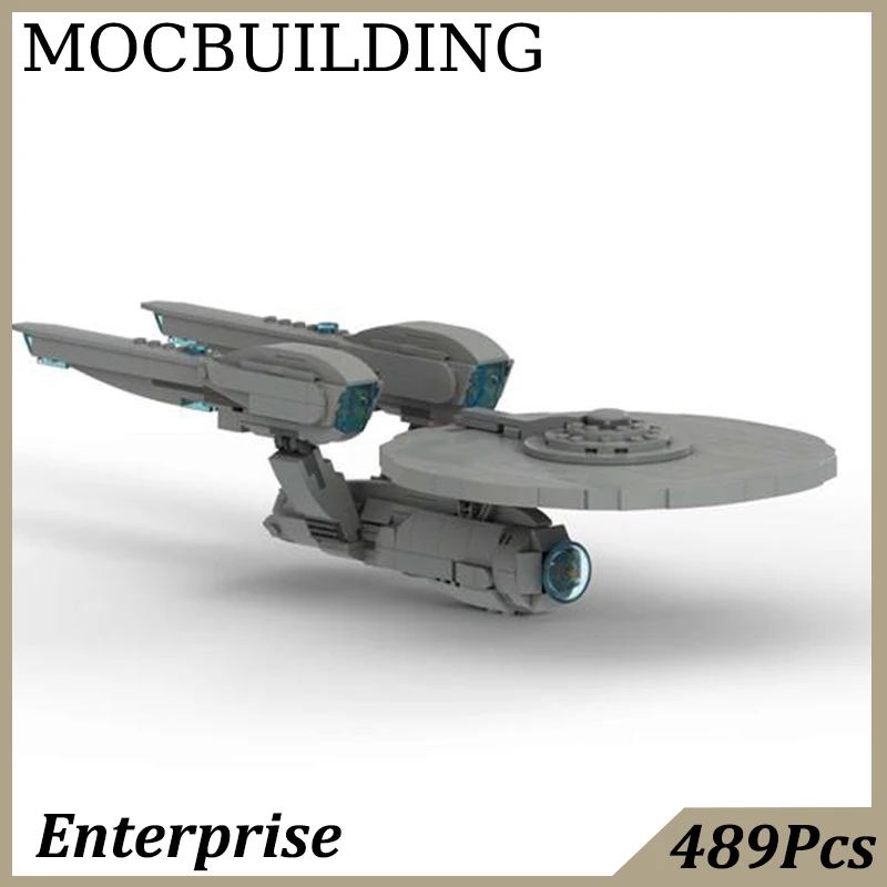 Модель предприятия космический корабль NCC1701 MOC строительные блоки кирпичи