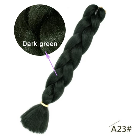 Синие/фиолетовые/розовые высокотемпературные Омбре Джамбо синтетические плетеные волосы для твист крючком косы