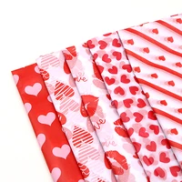10 pcs red loved color tissue wrapping papers craft paper roll wrapping christmas gift wine shirt clothing packing material