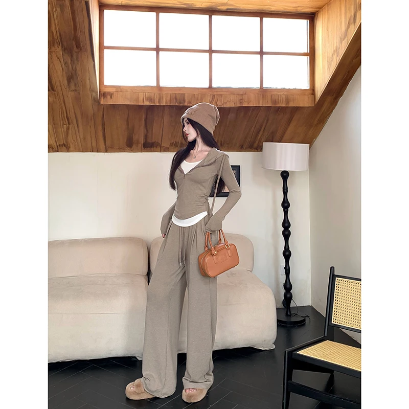 Осень-зима 2023 новый облегающий талию топ из двух предметов для похудения