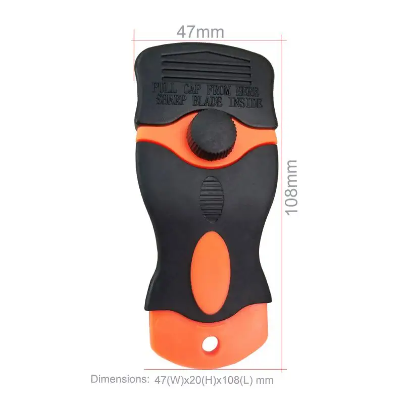 Скребок для стекла керамики духовки бритвы пластиковая ручка автомобильная