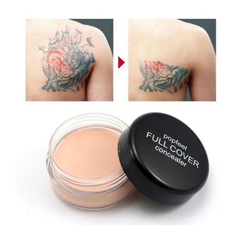 New 1Pcs 10g Natural Concealer Fade Wrinkles Dark Circles Face Oil Control Foundation Smooth Setting Cream |