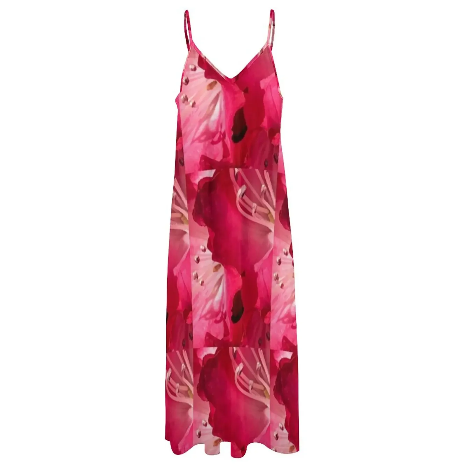 Внутреннее платье без рукавов Rhododendron летнее женское модное вечернее 2025 года