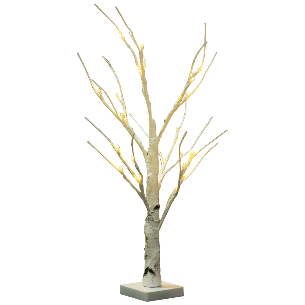 

Durable Indoor Decoration Birch Twig Tree Branches Warm White Battery Operated