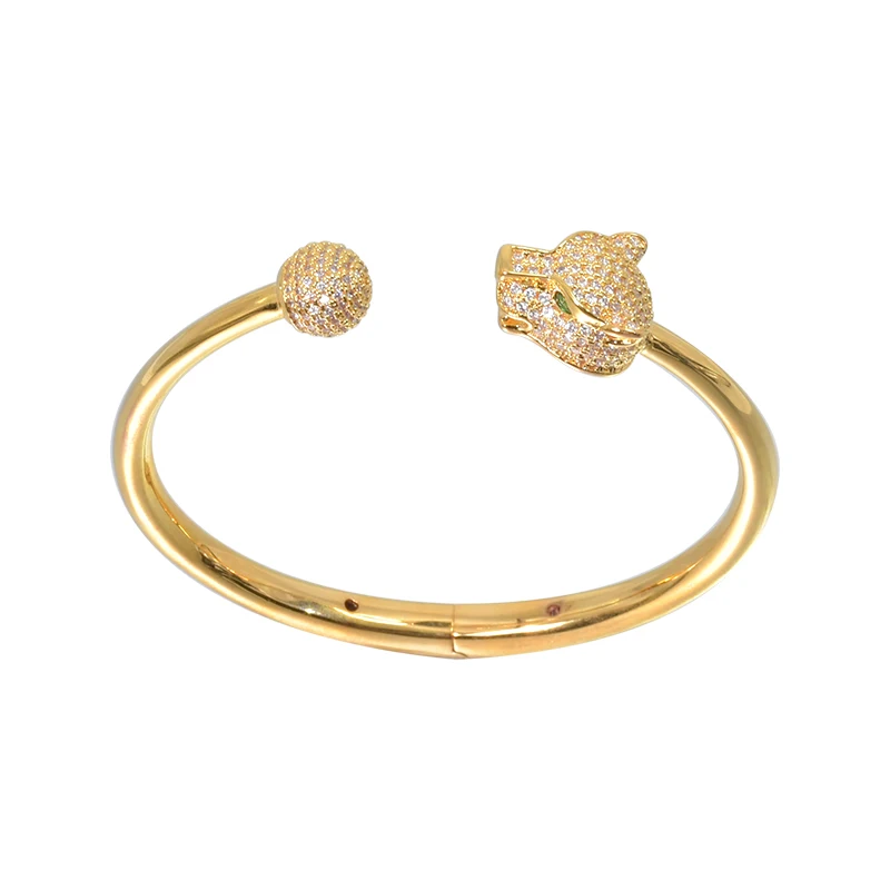 

Женский браслет с золотым покрытием, винтажный бриллиант