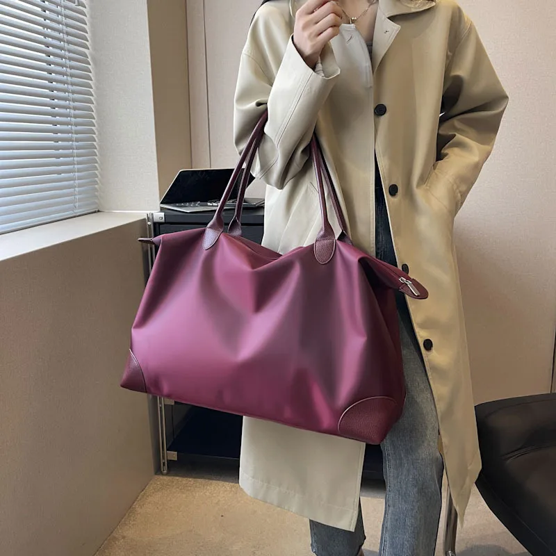 Travel Bag Female Large Capacity Portable Luggage Waiting for Production Storage Sports and Fitness Men's Luggage The Tote