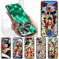 Anime One Piece Zoro Luffy Hot Case for Realme C21 C21Y Pro C11 C15 C12 Master V13 X50 C20 Neo Phone Cover