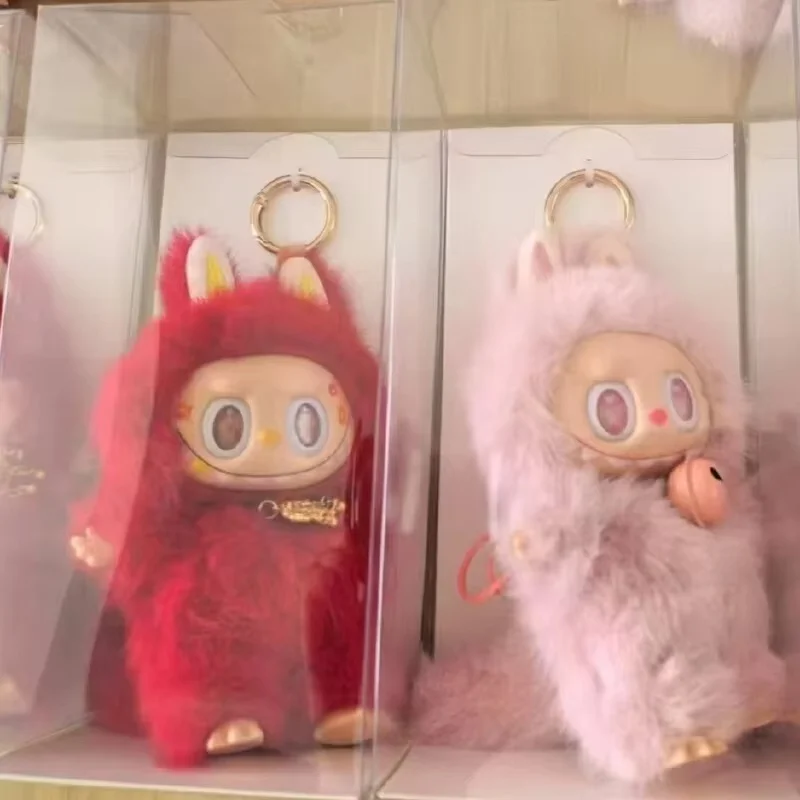 Новый Monster Labubu Zimomo Angel сменная серия слепая коробка красная розовая виниловая