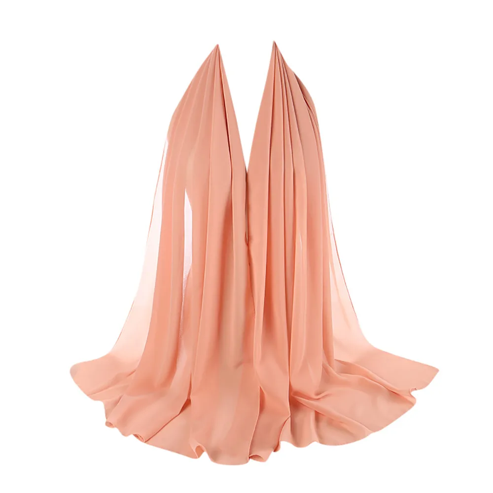 

Silk Scarf Top Headband Shawls Women Wrap Chiffon Printe Muslim Plain Scarf Bubble Hijab Hijabs Scarf Belly Scarf