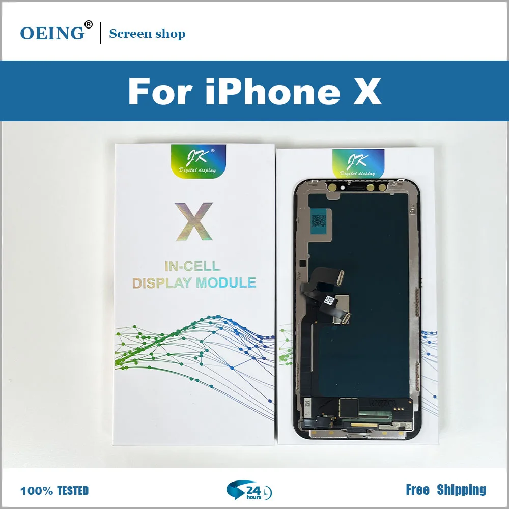 JK LCD For iPhone X XR XSMax 11 11PRO 12Pro Display Touch Screen Digitizer Assembly No Dead Pixel Replacement Parts |