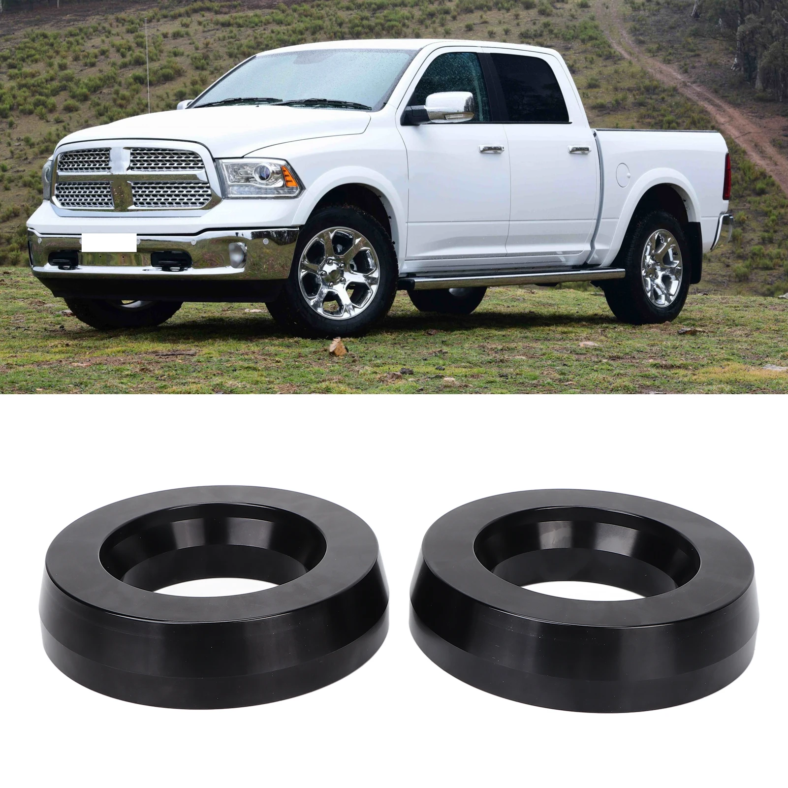 2 шт. 2in подъемник передний выравнивающий комплект углеродистая сталь