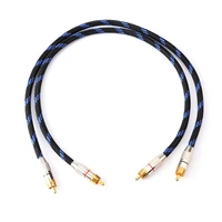digital audio coaxial cable od8 0 6 0 premium stereo male coaxial speaker hifi subwoofer rca av tv a pair