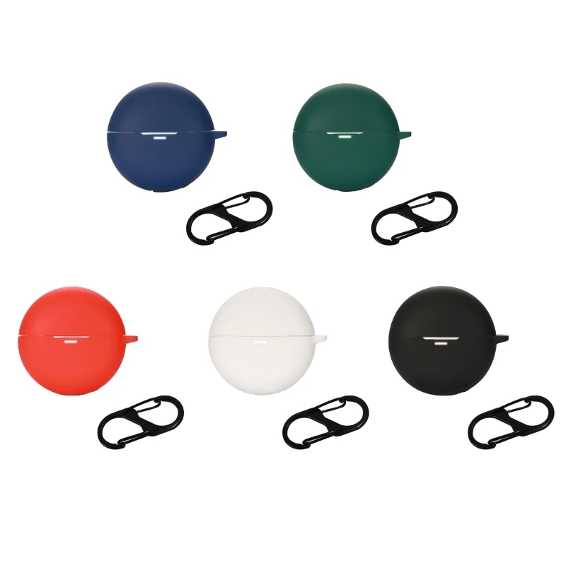 

Совместим с Baseus EX ударопрочный беспроводной чехол для наушников ударопрочный корпус Защита от пыли моющийся силиконовый чехол