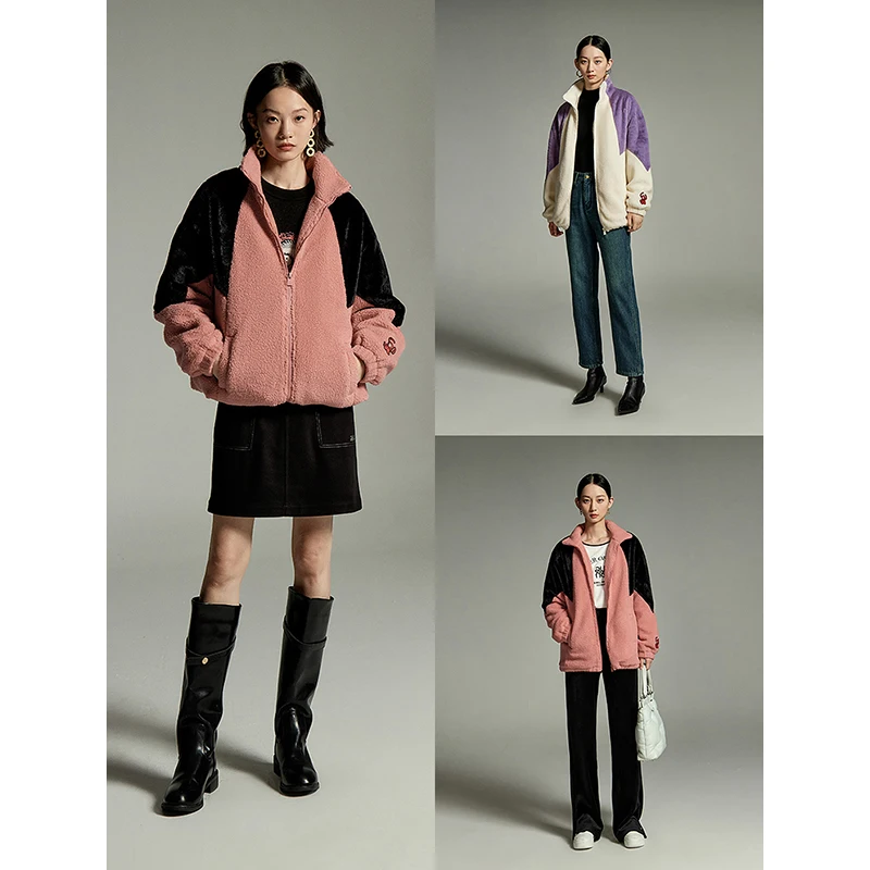 Рисунок 5 - Женская плюшевая куртка с длинным