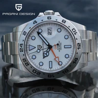2022 pagani design new mens automatic mechanical watches gmt watch 42mm sapphire stainless steel waterproof watch reloj hombre