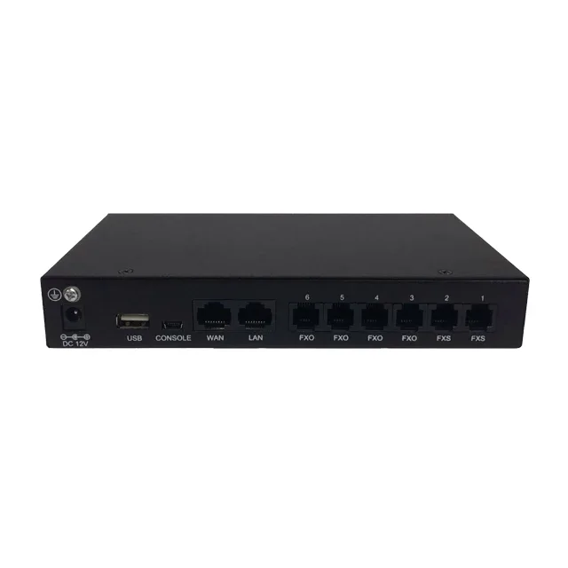 VoIP-шлюз FXS 120° подключается к сети VoIP и IP с аналоговым шлюзом