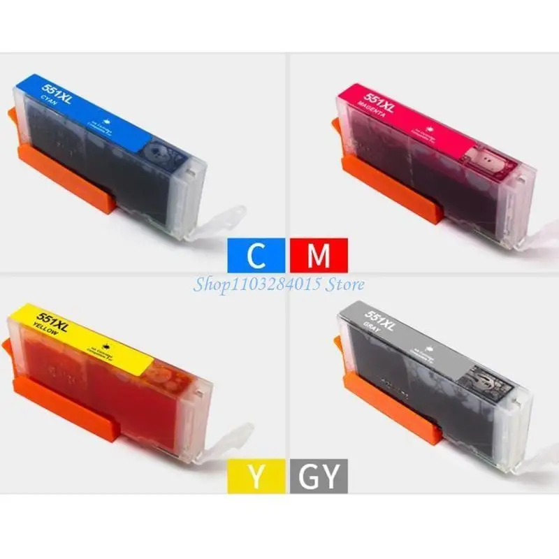 Фото Картриджи R6FF MG6350 MG6650 550XL 551XL для струйного принтера IP7250 IP8750 №5