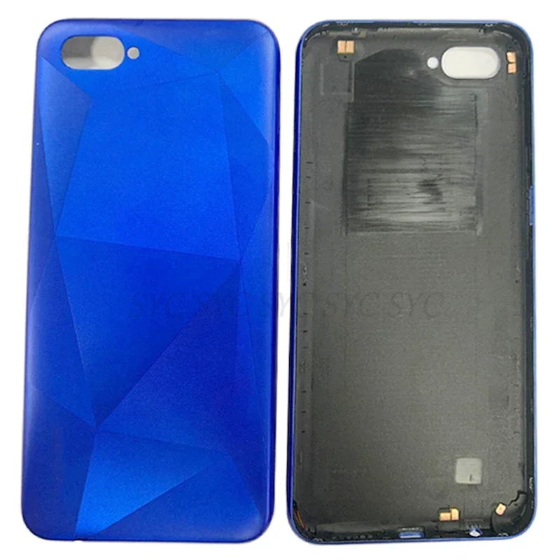 Задняя крышка батарейного отсека задняя для Realme C2 с деталями ремонта логотипа