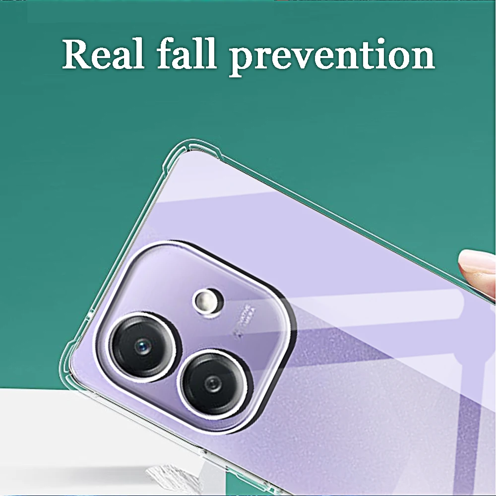 Фото Прозрачный чехол для телефона Oppo A40 4G A60 A40m A80 5g, защитный чехол для камеры на заднюю панель A79 A59 A98 A78 A58 A38 A18 №4