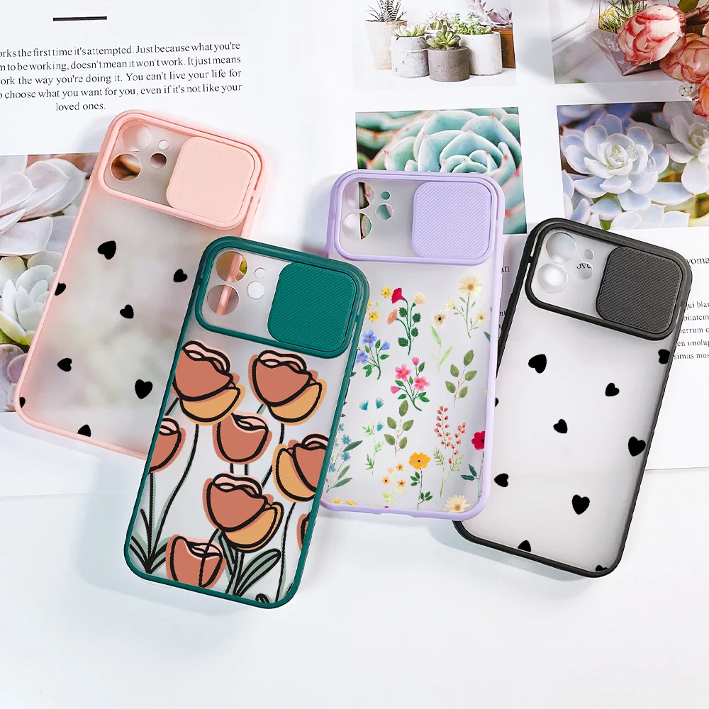

Lens Push Window Case For IPhone 11 Case For IPhone 13 11 12 Pro Max XR 7 8 6S Plus X XS MAX 12 Mini Lens Protection Funda Cover