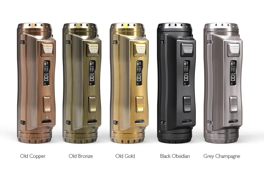 

Ehpro Cold Steel 100 120W 18650 Box Mod Kit Large Fog Smoke Stop Electronic Cigarette Body Metal Vape Atomizer Vaporizer Kit