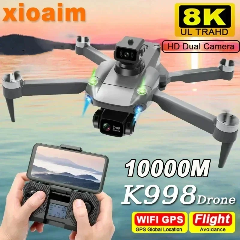 Беспщеточный квадрокоптер Xiaomi K998 HD 8K s11Vision