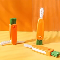 three in one cup cover cleaning brush corner gap to remove groove dirt multifunctional thermos bottle cover cleaning brush