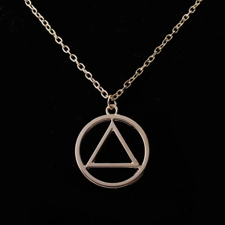 1 шт. Akatsuki Hidan ожерелье ниндзя Яшин символ Троицы христианство католицизм кулон