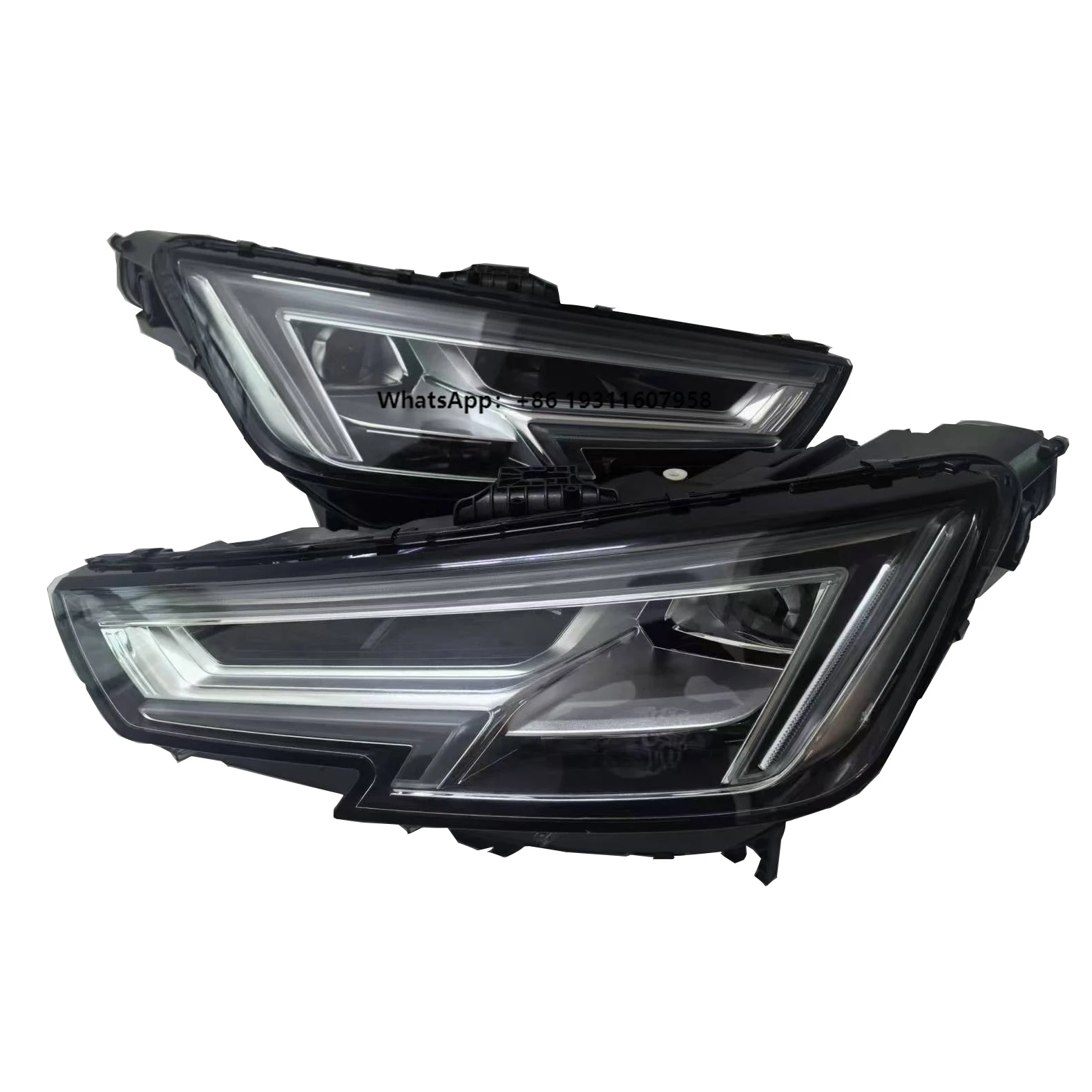 Высококачественная автомобильная светодиодная фара Plug and Play для A4 B9 налобный