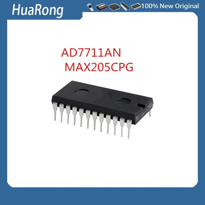 2 шт./партия AD7711AN AD7711ANZ AD7711 MAX205CPG DIP24 TLC5940NT DIP28