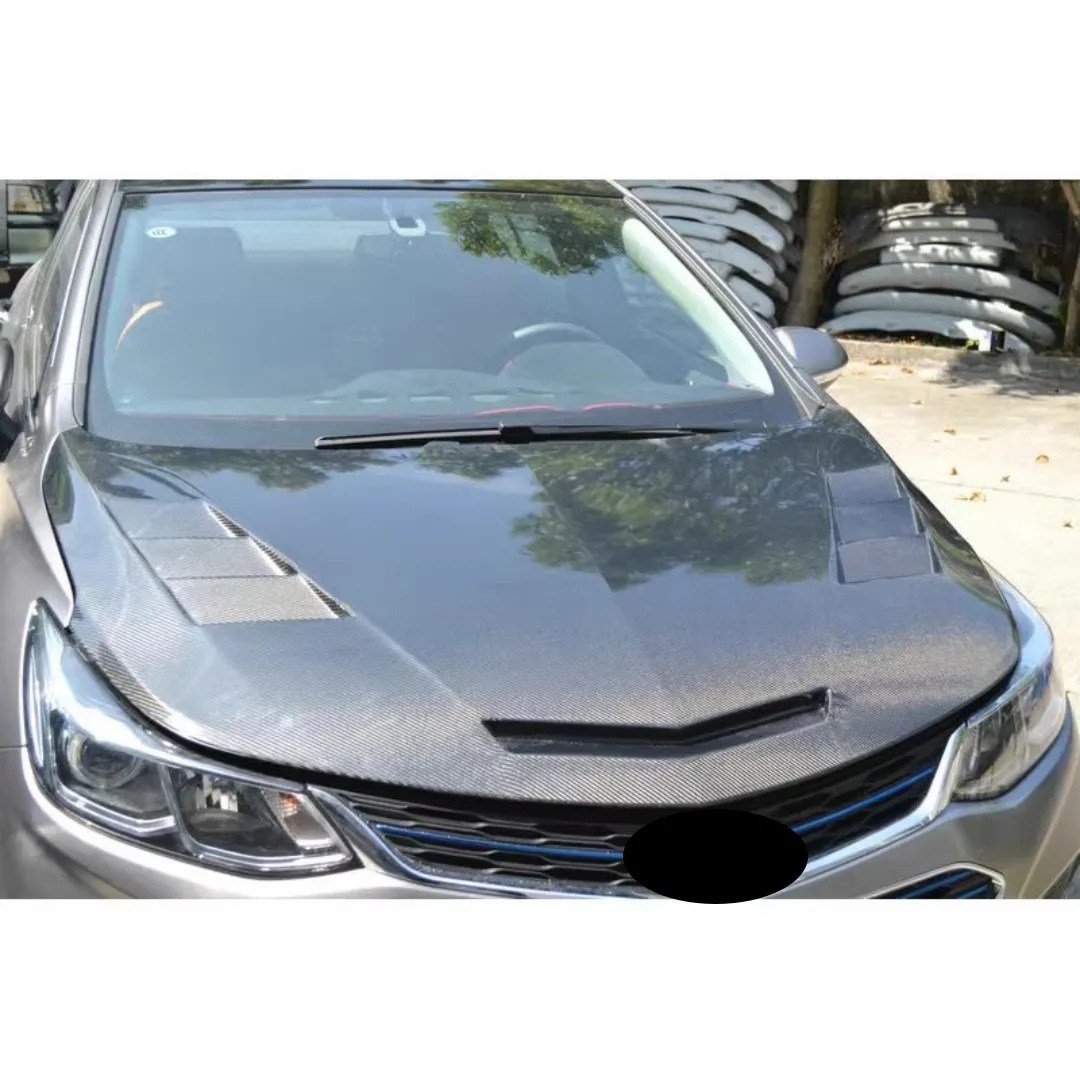 Корпус для Chevrolet Cruze 2017 2018 модифицированный капот двигателя из углеродного