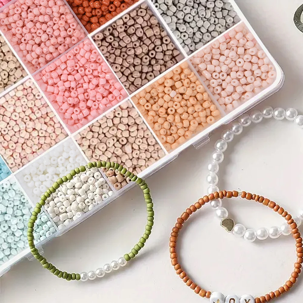 Стеклянные Бусины В Форме Рисовых Букв Для Изготовления Ювелирных Изделий