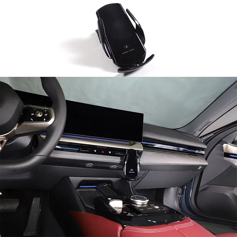 

Автомобильный держатель телефона для BMW 5 серии G60 2024 2025, многофункциональный держатель GPS-навигации, автомобильные аксессуары