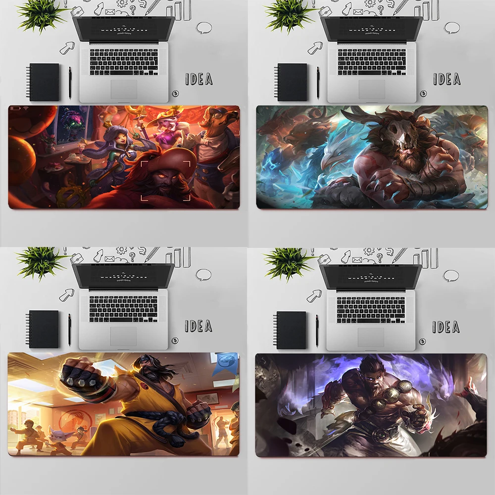 

League of Legends Udyr Gaming Mouse Pad Large Mouse Pad PC Gamer Computer Mouse Mat Big Mousepad XXL Keyboard Desk Mat Mause Pad