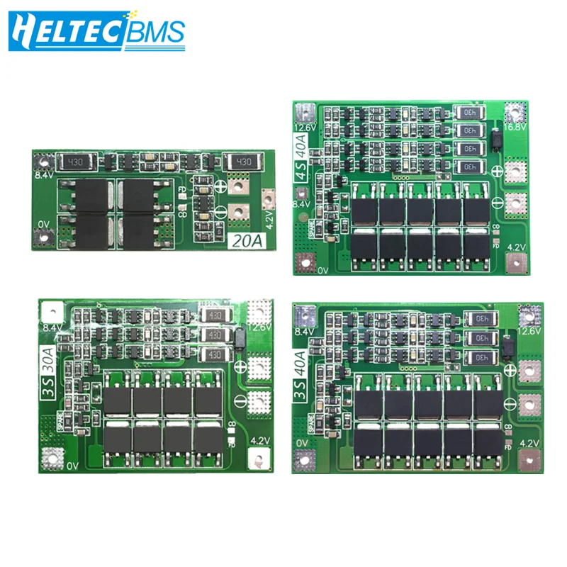 BMS 4S 35A Balance 3.2V LiFePo4 Balance