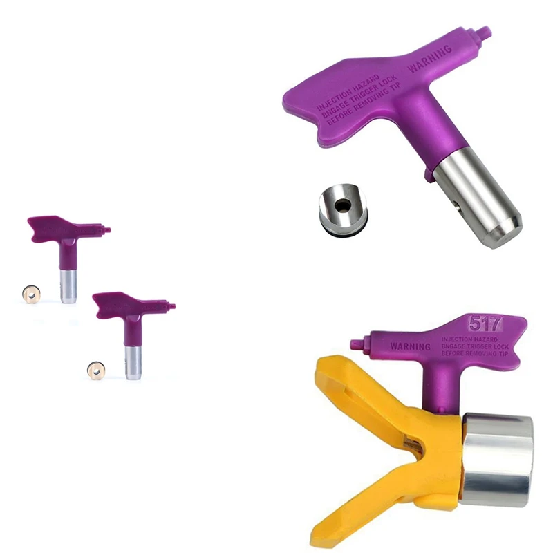 

2Pcs Airless Spray Tip Nozzle Airless Sprayer Nozzle Airless Spray Nozzle Suitable For Spray Tip Home Garden Tool