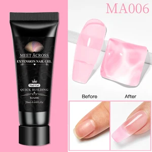 Акриловый УФ-гель для ногтей, розовый прозрачный СВЕТОДИОДНЫЙ УФ-гель для ногтей